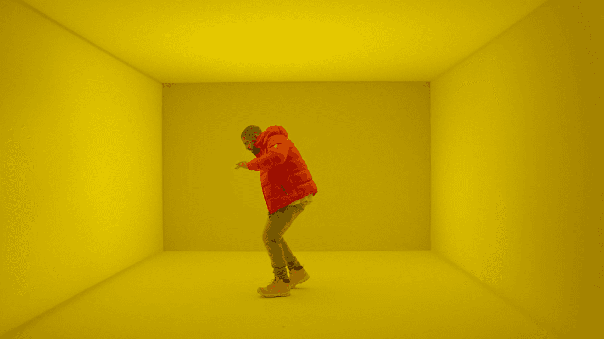 Drake reaction frames from the Hotline Bling music video
