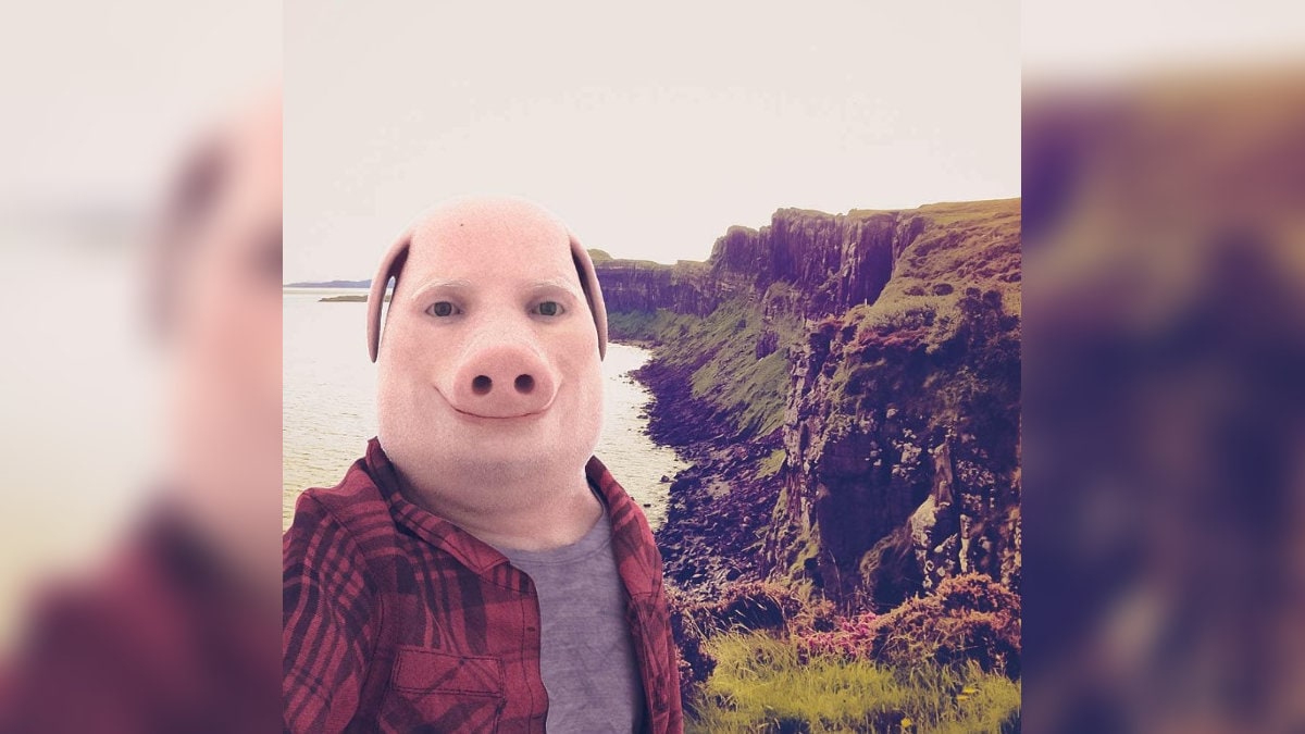 John Pork, the realistic anthropomorphic pig character