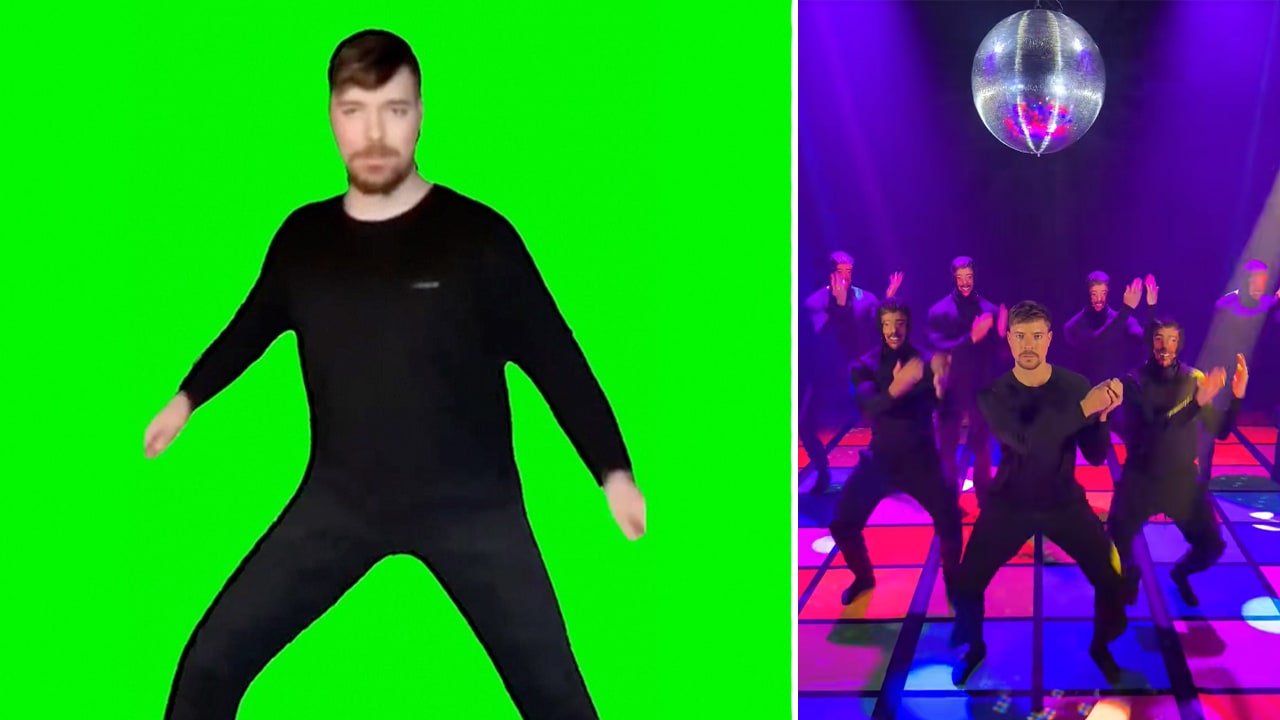 MrBeast dance edit associated with the Mr. Beast Rizz meme